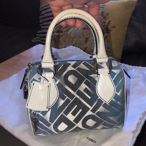 Fendi Forever Bauletto Boston Bag Small